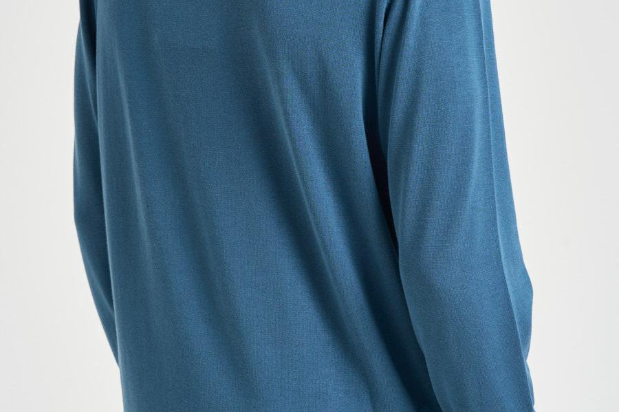 Maglia uomo girocollo azzurro M010221 252 ACCADEMIE TESSILI 