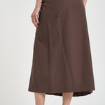 Gonna donna midi Summy tortora 101950 D9490641 INCOTEX 