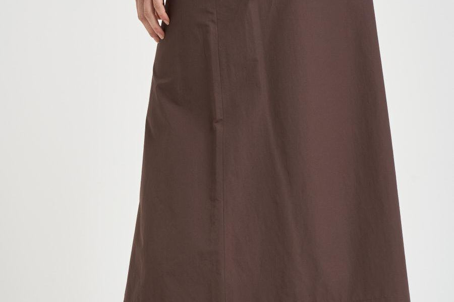 Gonna donna midi Summy tortora 101950 D9490641 INCOTEX 