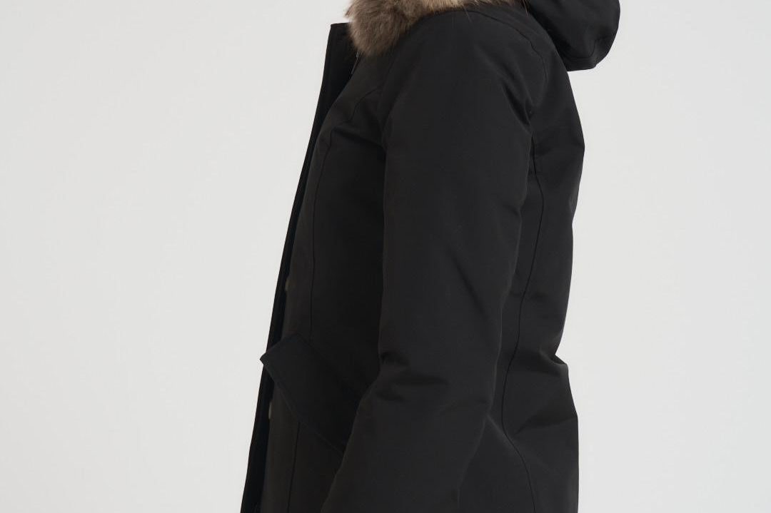 Giubbotto donna Arctic Parka nero OU0538 BLK WOOLRICH 