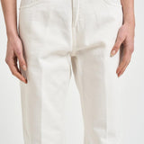 Jeans donna in denim bianco BONNIEBULL44 OFFWHITE HAIKURE 