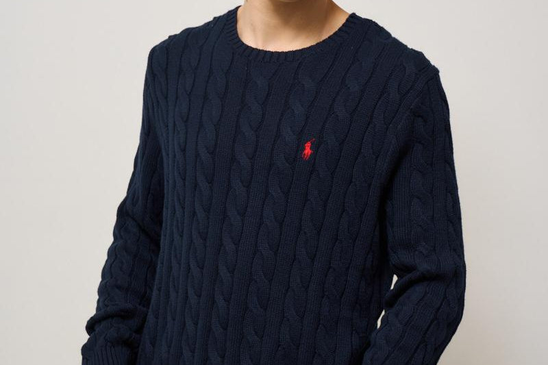 Maglia uomo blu girocollo 710775885 001 RALPH LAUREN 