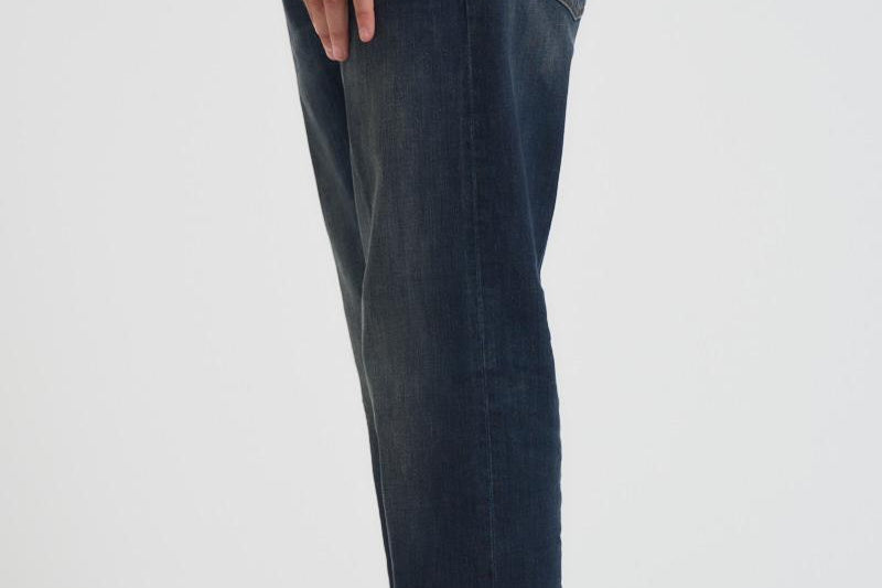 Jeans uomo regular in denim scuro UP577 DFE311ULL1 DONDUP 