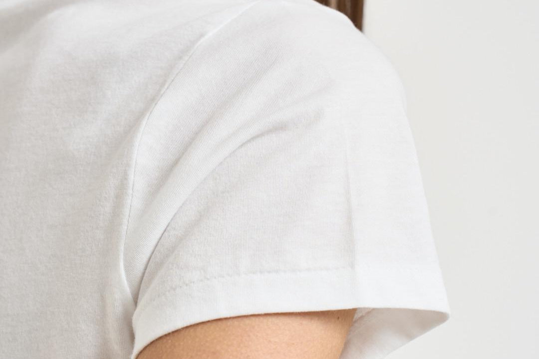 T-shirt donna girocollo bianco 211B14605 032 RALPH LAUREN 