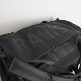 Zaino uomo nero "Texel bag small" 13480 01 RAINS 