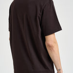 T-shirt uomo girocollo marrone TH7318 3LA LACOSTE 
