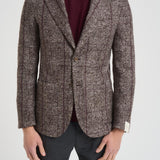 Giacca uomo principe di galles grigia 2812 557143 L.B.M. 