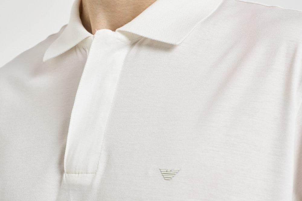 Polo uomo bianca a manica corta EM005492 AF24839U0003 EMPORIO ARMANI 