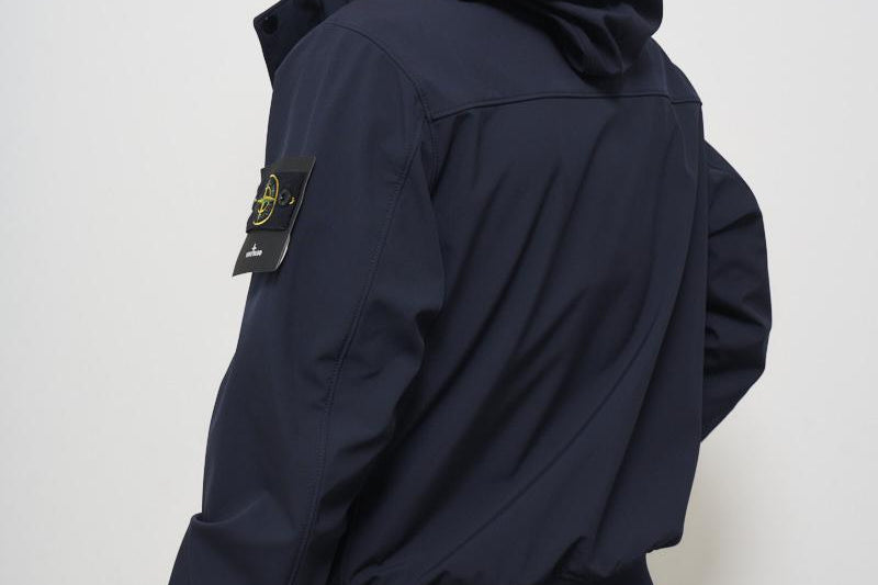 Giubbotto uomo blu Softshell 4100090 S0A22V0020 STONE ISLAND 