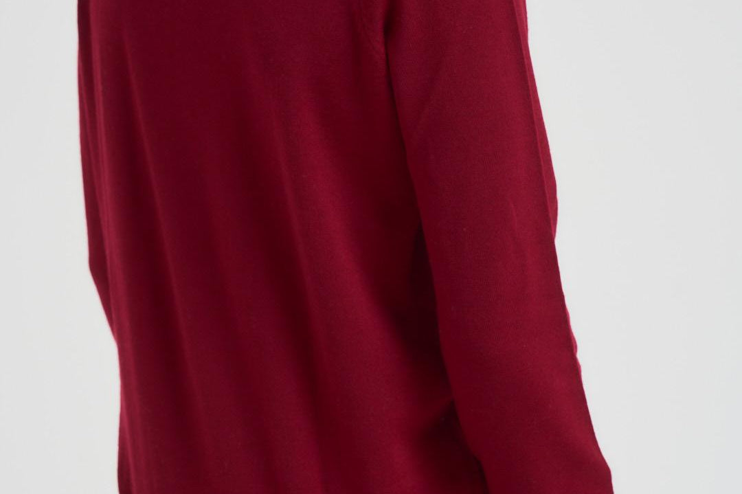 Maglia uomo girocollo bordeaux AH3225 476 LACOSTE 