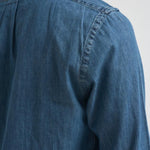 Camicia uomo in denim scuro Custom-Fit 710548539 001 RALPH LAUREN 