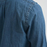 Camicia uomo in denim scuro Custom-Fit 710548539 001 RALPH LAUREN 