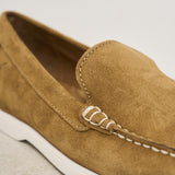 Mocassino uomo in suede marrone 803961293 003 RALPH LAUREN 