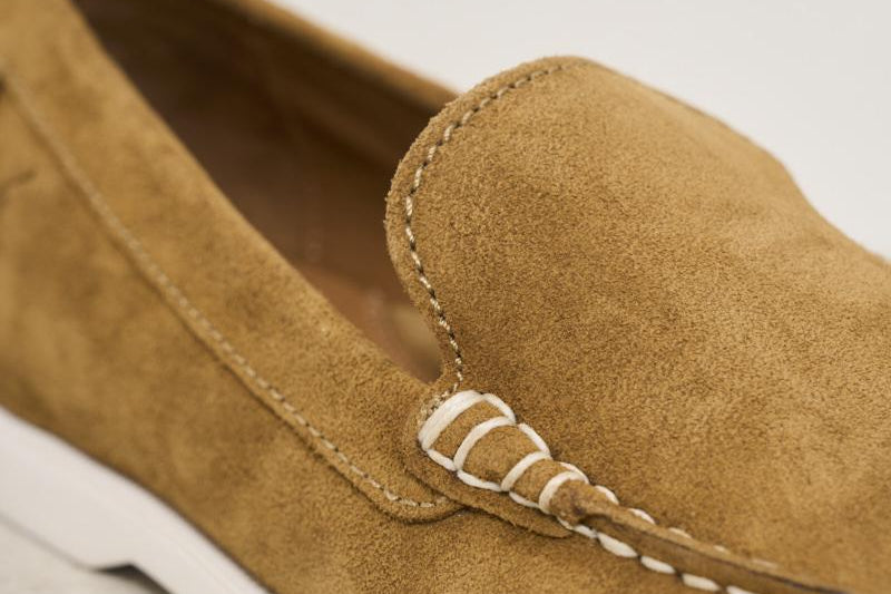 Mocassino uomo in suede marrone 803961293 003 RALPH LAUREN 