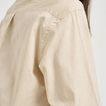 Camicia donna a righe giallo pastello 211910743 505 RALPH LAUREN 