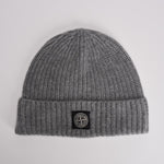 Cappellino uomo in lana grigio N100012 S00B4V0M6B STONE ISLAND 