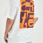 T-shirt uomo con stampa bianca 143T 100 ARTE ANTWERP 