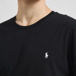 T-shirt uomo girocollo nera. 714844756 001 RALPH LAUREN 