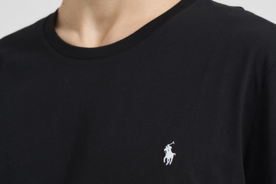 T-shirt uomo girocollo nera. 714844756 001 RALPH LAUREN 