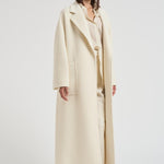 Cappotto donna Charlize lungo panna CHARLIZE E30007PANNA TAGLIATORE 