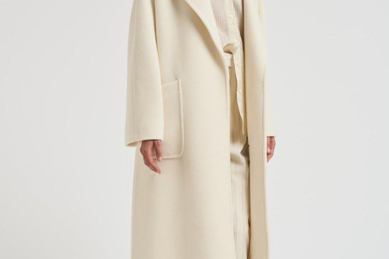 Cappotto donna Charlize lungo panna CHARLIZE E30007PANNA TAGLIATORE 