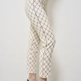 Pantalone donna skinny panna PAS71 E84 ELISABETTA FRANCHI 