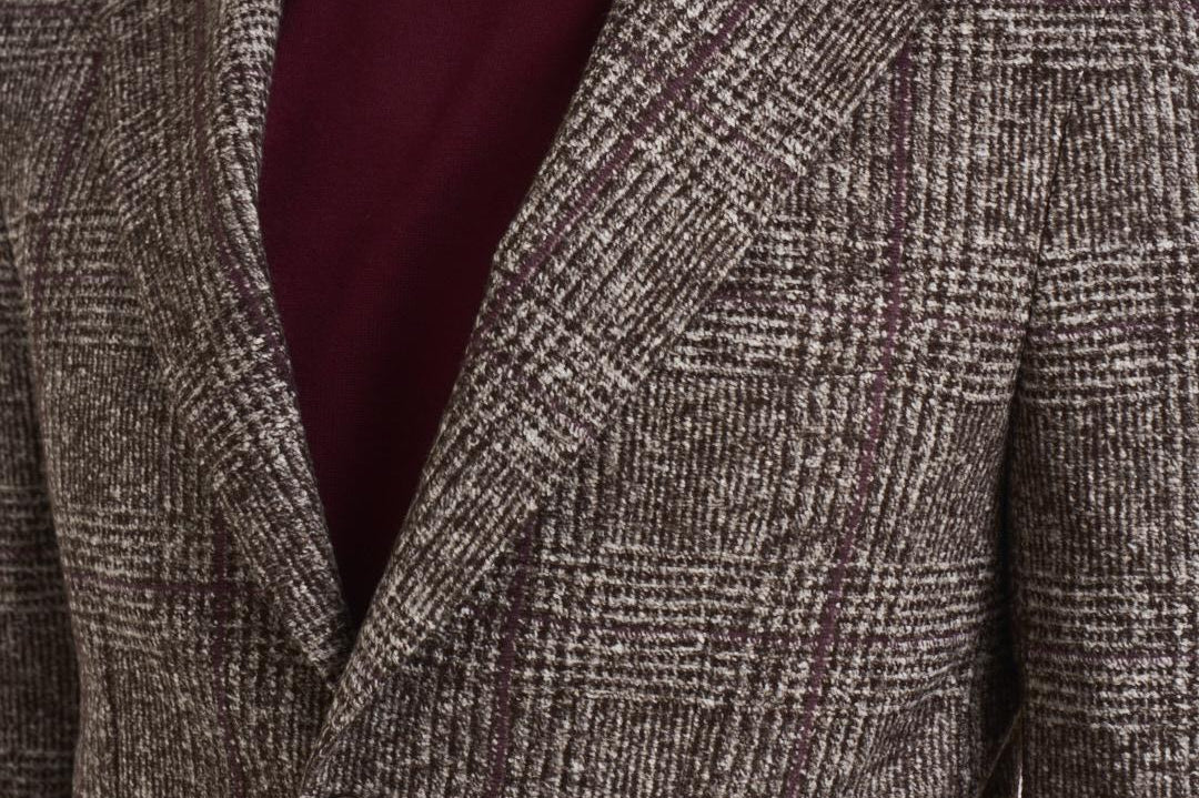 Giacca uomo principe di galles grigia 2812 557143 L.B.M. 