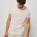 Polo uomo bianca EU526 823C ACCADEMIE TESSILI 
