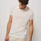 Polo uomo bianca EU526 823C ACCADEMIE TESSILI 