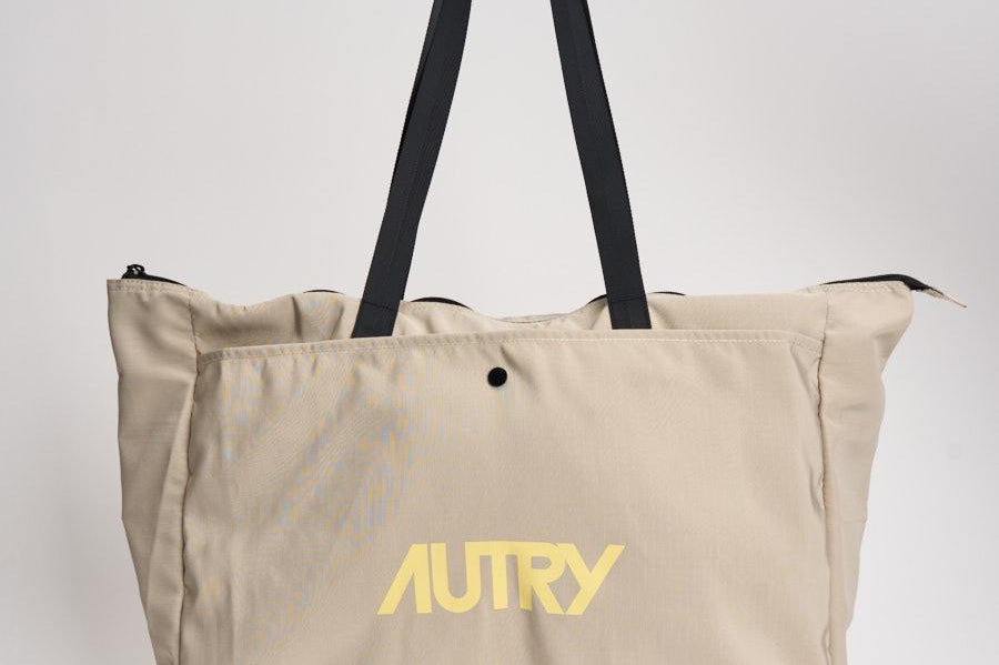 Borsa donna in tessuto a spalla ghiaccio BAPU 089J AUTRY 