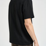 T-shirt uomo girocollo nera TH7318 031 LACOSTE 