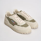 Sneakers uomo Wildpace in suede beige e verde LDLM CO03 AUTRY 