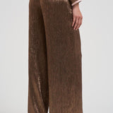 Pantalone donna effetto lamé 14106 1510POUDRE FORTE FORTE 