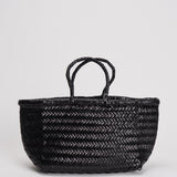 Borsa donna Bamboo Triple Jump nera 8811 BLACK DRAGON DIFFUSION 