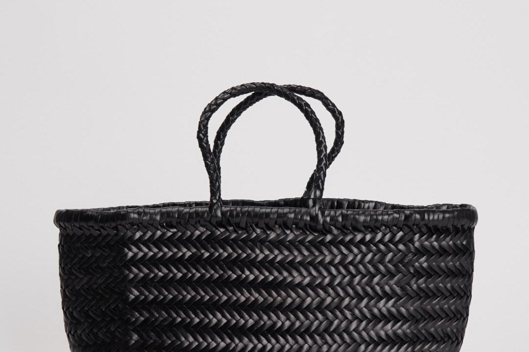 Borsa donna Bamboo Triple Jump nera 8811 BLACK DRAGON DIFFUSION 