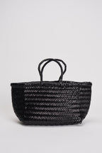 Borsa donna Bamboo Triple Jump nera 8811 BLACK DRAGON DIFFUSION 