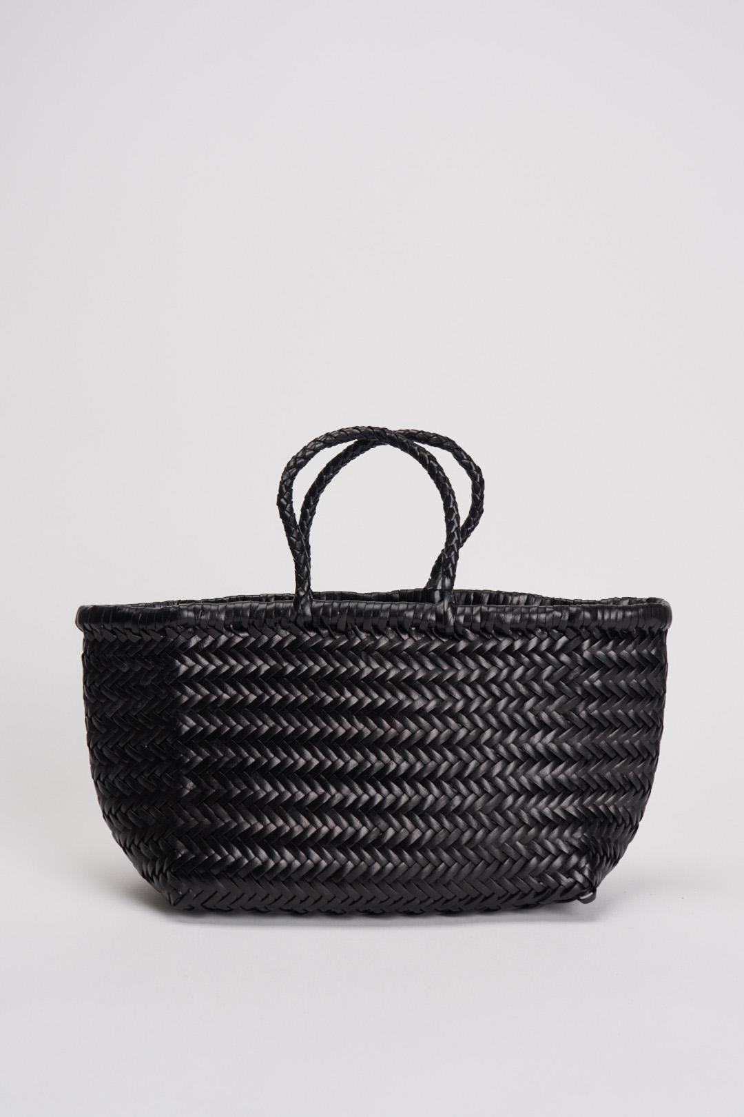 Borsa donna Bamboo Triple Jump nera 8811 BLACK DRAGON DIFFUSION 