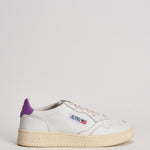 Sneakers uomo Medalist Low bianca e viola AULM LL08 AUTRY 