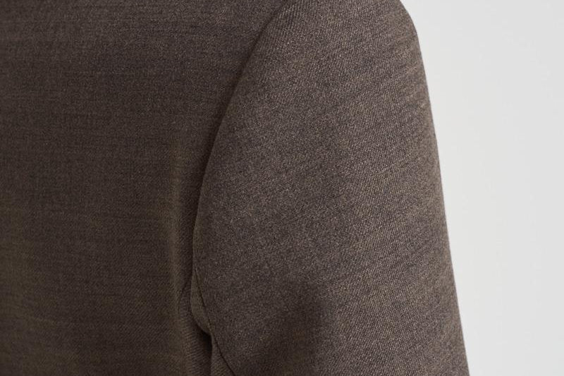 Giacca donna doppiopetto Powo tortora D420021X POWO024CASTAGNA P.a.r.o.s.h. 