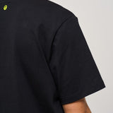 T-shirt uomo girocollo nera ATH084 110 BARROW 
