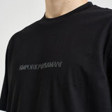 T-shirt uomo girocollo nera EM004583 AF13669MC540 EMPORIO ARMANI 