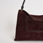 Borsa donna "Penelope" Slouch in suede vino 000148 ACAISUEDE WANDLER 