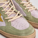 Sneakers donna Ball Star grigia e gialla GWF00117 F00814583251 GOLDEN GOOSE 