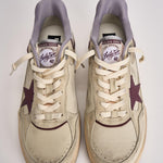 Sneakers uomo Forty2 crema e viola GMF00630 F00795815484 GOLDEN GOOSE 