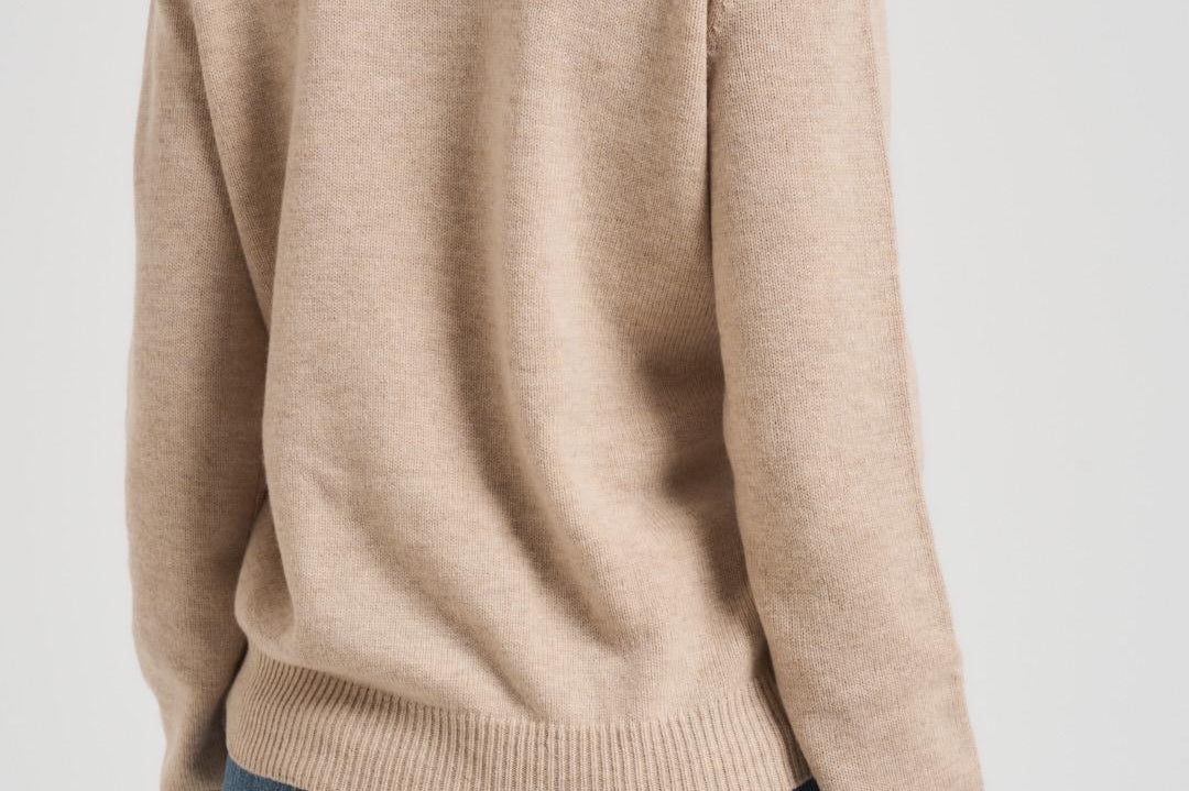 Maglia donna con ricamo beige NEWQUEEN PUPPIE11 MC2 SAINT BARTH 