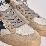 Sneakers uomo Ball star beige e blu GMF01034 F00812712387 GOLDEN GOOSE 