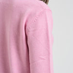 Maglia donna girocollo rosa NEWQUEEN STMRTZSK23 MC2 SAINT BARTH 