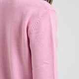 Maglia donna girocollo rosa NEWQUEEN STMRTZSK23 MC2 SAINT BARTH 