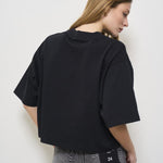 T-shirt girocollo Myers nera 10920 BLK26 ANINE BING 