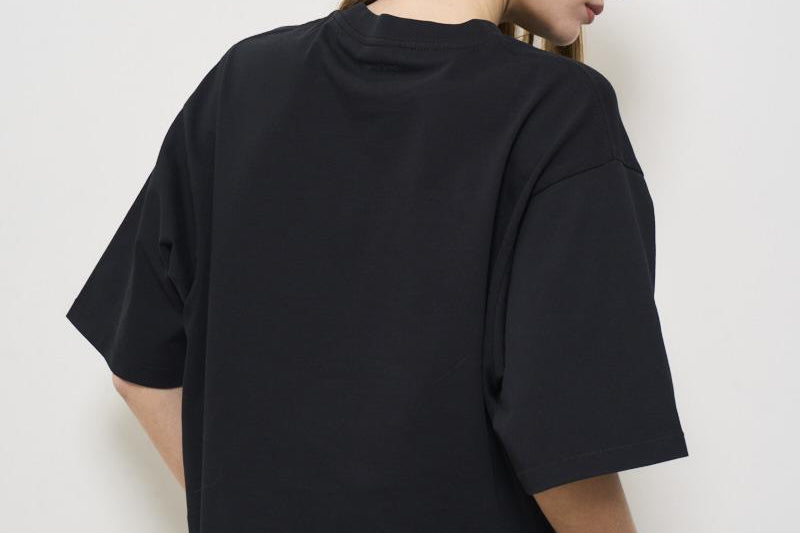 T-shirt girocollo Myers nera 10920 BLK26 ANINE BING 